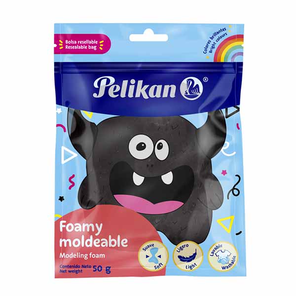 Foamy moldeable 50g negro
