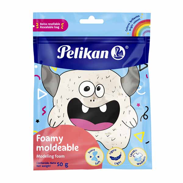 Foamy moldeable 50g blanco