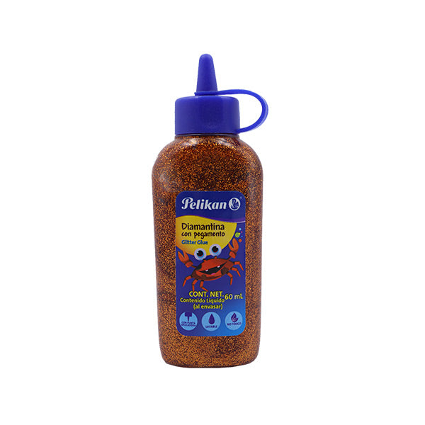 Goma escarchada Pelikan 60ml cobre