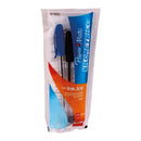 Lapicero 3 unidades negro azul rojo Paper Mate.