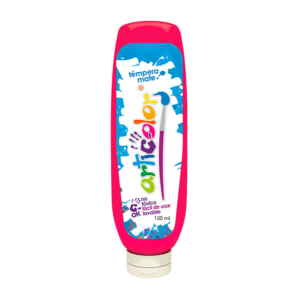 Témpera Mate Roja 150ml Articolor.