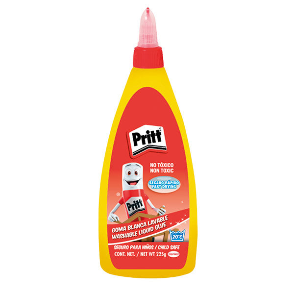 Goma líquida 225 gramos Pritt.