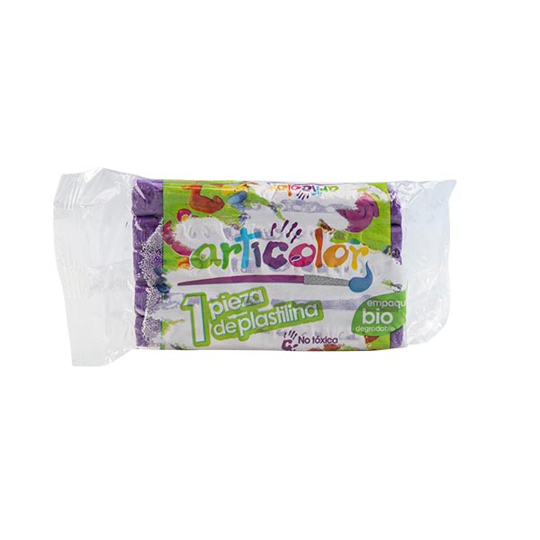 Plastilina marqueta 10 gramos morado Articolor
