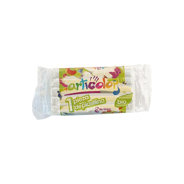 Plastilina marqueta 10 gramos blanco Articolor