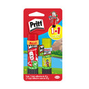 Goma en barra 42g + 22g neón Pritt