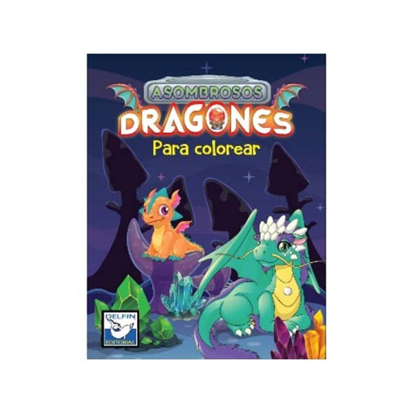 Libro de colorear dragones