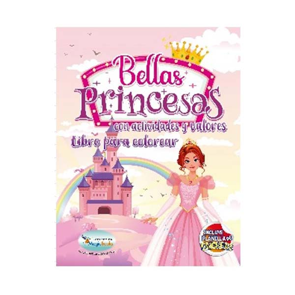 Libro de colorear princesas