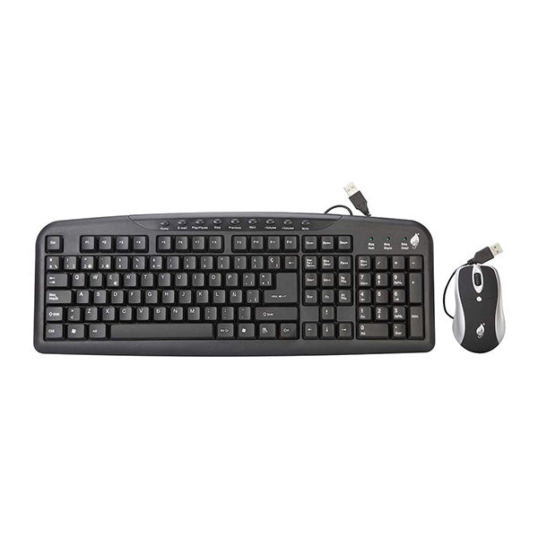 Combo teclado + mouse Green Leaf