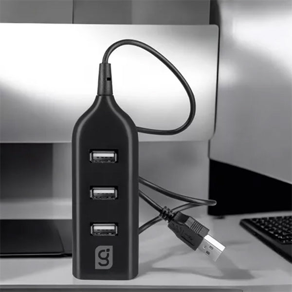 Hub 4 puertos Green Leaf