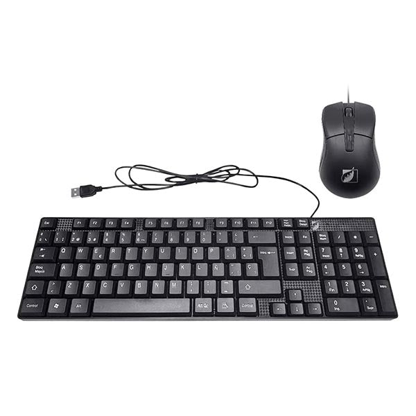 Combo teclado + mouse Green Leaf