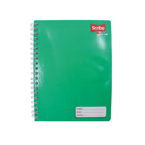 Cuaderno espiral doble resorte 100 hojas Scribe Ki