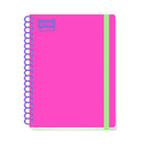 Cuaderno espiral 100 hojas tapa dura