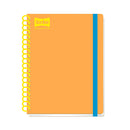 Cuaderno espiral 100 hojas tapa dura