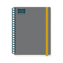 Cuaderno espiral 100 hojas tapa dura
