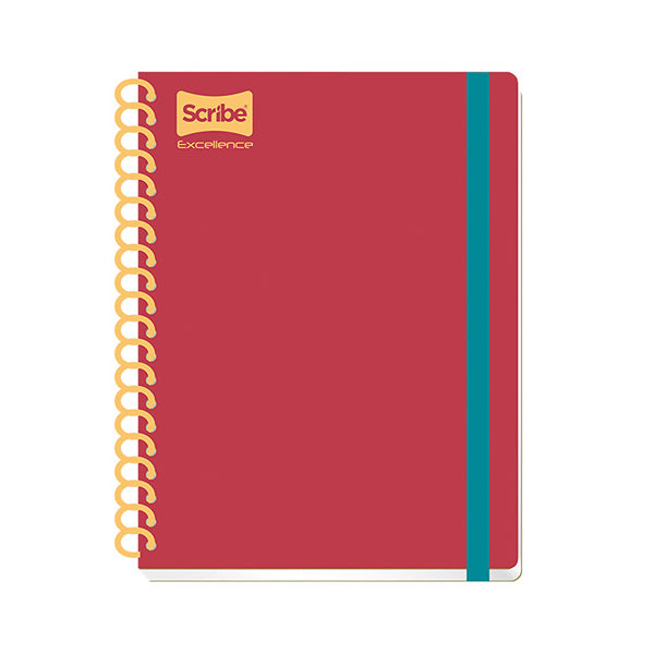 Cuaderno espiral 100 hojas tapa dura