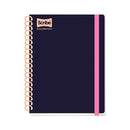 Cuaderno espiral 100 hojas tapa dura
