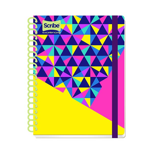 Cuaderno espiral 200 hojas tapa dura