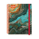 Cuaderno espiral 200 hojas tapa dura