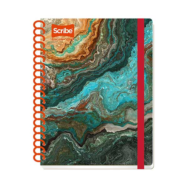 Cuaderno espiral 200 hojas tapa dura
