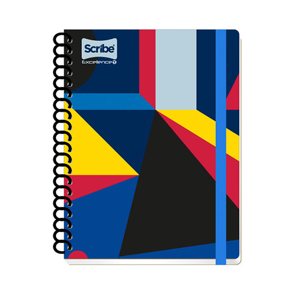 Cuaderno espiral 200 hojas tapa dura