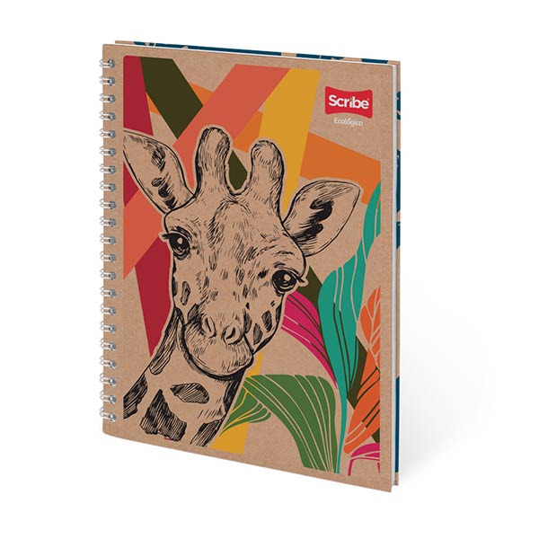 Cuaderno doble espiral 100 hojas