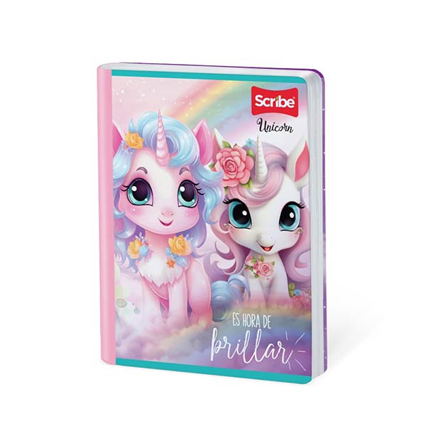 Cuaderno cosido grande 100 hojas