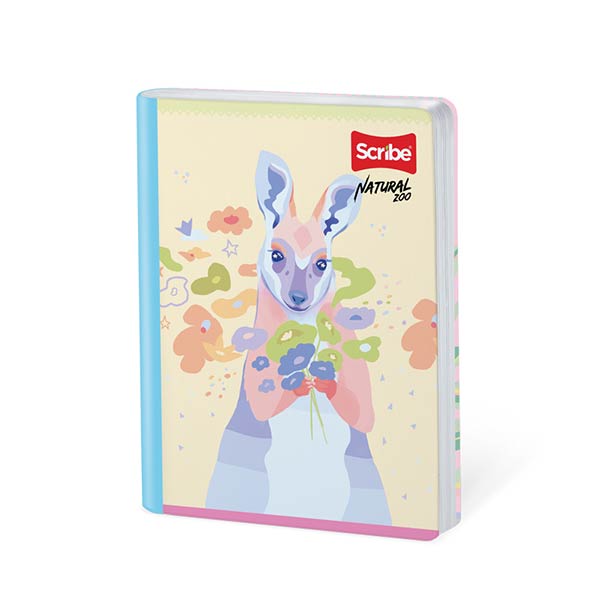 Cuaderno cosido grande 100 hojas