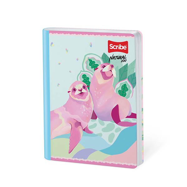 Cuaderno cosido grande 100 hojas