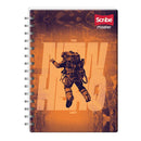 Cuaderno espiral doble rayado 100 hojas Master M S