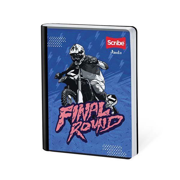 Cuaderno cosido grande 100 hojas