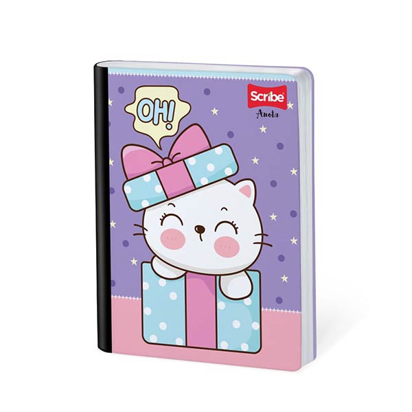 Cuaderno cosido grande 100 hojas