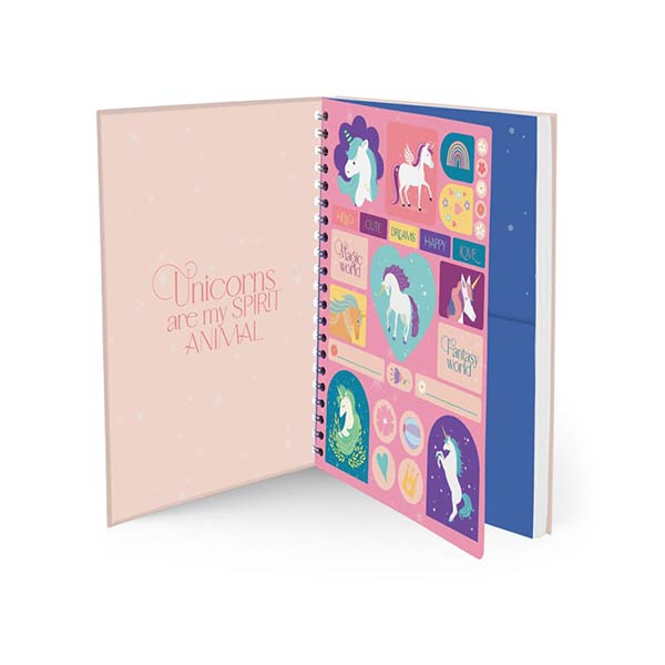 Cuaderno doble espiral 100 hojas