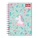 Cuaderno doble espiral 100 hojas