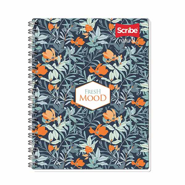 Cuaderno doble espiral 100 hojas