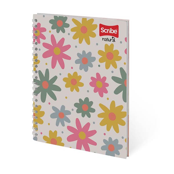 Cuaderno doble espiral 100 hojas