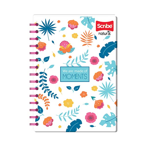 Cuaderno doble espiral 100 hojas