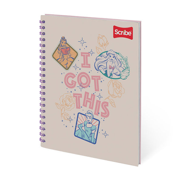 Cuaderno doble espiral 100 hojas