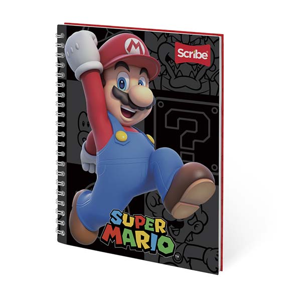 Cuaderno doble espiral 100 hojas