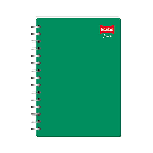 Cuaderno espiral 200 hojas liso