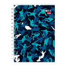 Cuaderno espiral doble rayado 150 hojas Tribals Sc