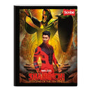 Cuaderno cosido grande rayado 100 hojas Shang Chi