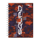 Cuaderno espiral doble rayado 100 hojas Tribals Sc
