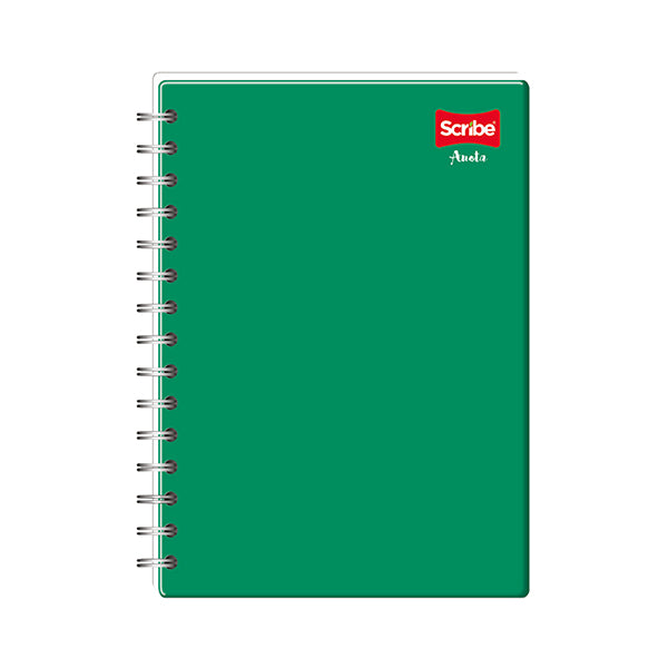 Cuaderno espiral 100 hojas liso