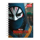 Cuaderno espiral doble rayado 100 hojas Shang Chi