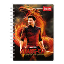 Cuaderno espiral doble rayado 100 hojas Shang Chi