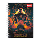 Cuaderno espiral doble rayado 100 hojas Shang Chi
