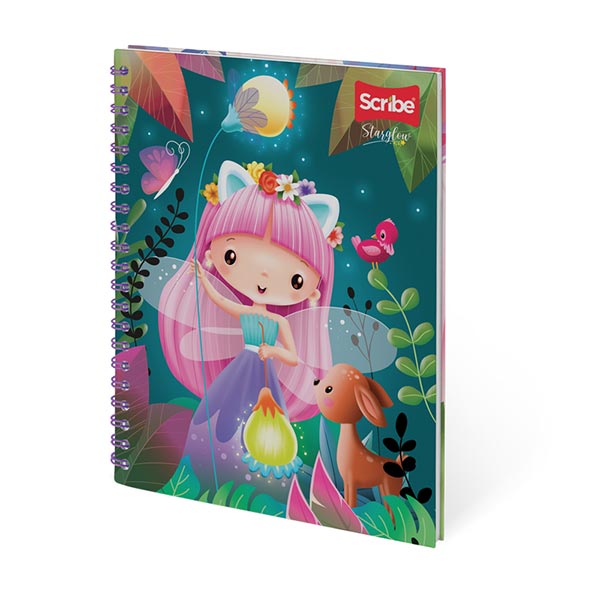 Cuaderno doble espiral 100 hojas