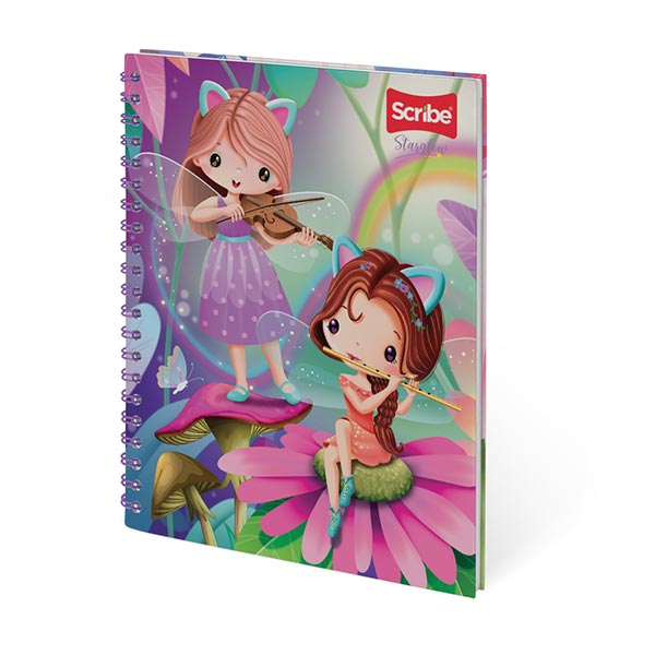 Cuaderno doble espiral 100 hojas