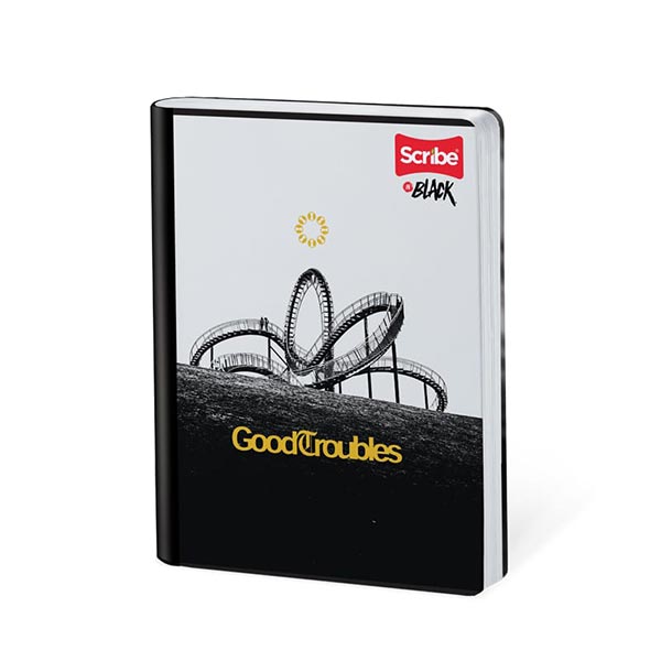 Cuaderno cosido grande 100 hojas