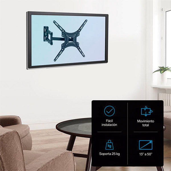 Soporte de pantalla de 13" a 50" con brazo STV-064